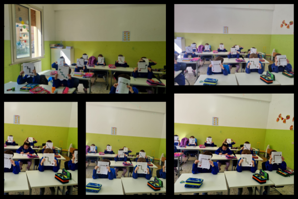 Coding Unplugged: Costruiamo l'algoritmo con le tessere direzionali.